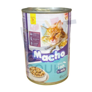 ماشو للقطط بالسمك 415 غ