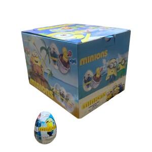 OEUF AU CHOCOLAT MINIONS AVEC JOUET 24Pcs