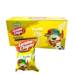 LEADER CHIPS FROMAGE 28*30Gr