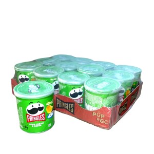 PRINGLES SOUR CREAM & ONION 12*140Gr