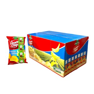 LEADER CHIPS FROMAGE & ONION 12*85Gr