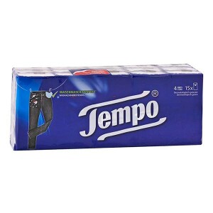 TEMPO MOUCHOIRS DOUX 15Pcs