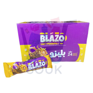 نوفي بليزو بكريمة الشوكولاتة و الفول السوداني 24 وحدة