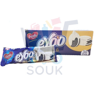 إيو كوفر بالشكلاطة البيضاء 30 وحدة